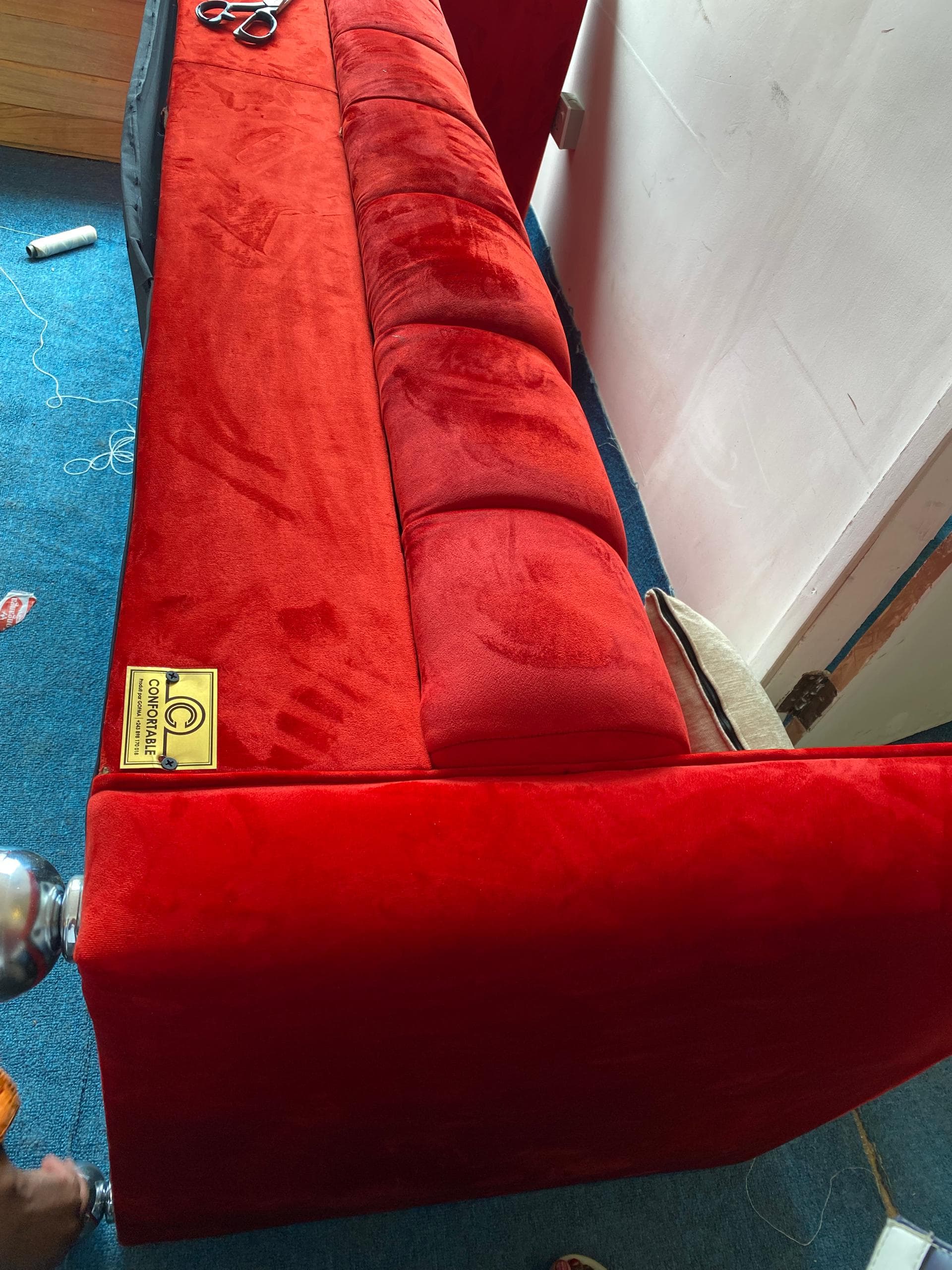 Produit Confortable - Canapé Rouge de Qualité